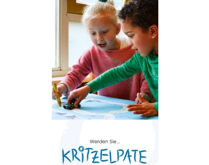 flyer mit allen wichtigen informationen zum projekt kritzelpate von tatendrang